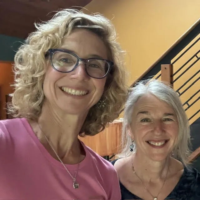 Caroline Russell Smith and Dr. Karen Berry standing together